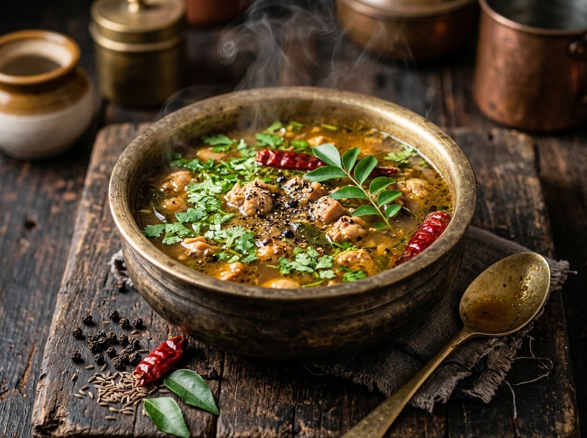Soups and starters at Varsha Grand